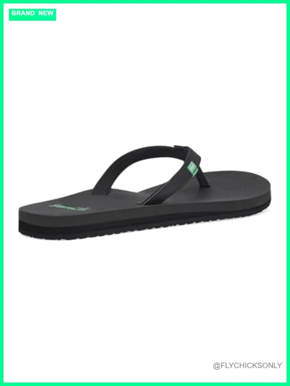 Memory Foam Yoga Mat Footbed Flip Flops with Arch Support